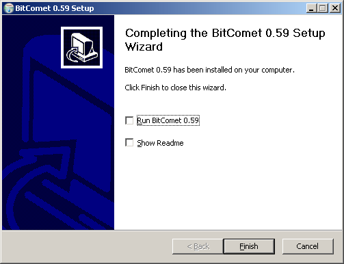 The BitTorrent Installation - Completed [PNG - 9.10 KB]