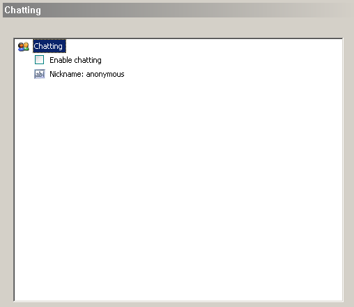 The BitTorrent Preferences Panel - Chat [PNG - 3.67 KB]