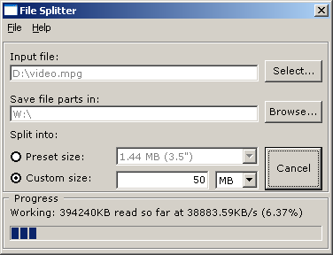 File Splitter Image